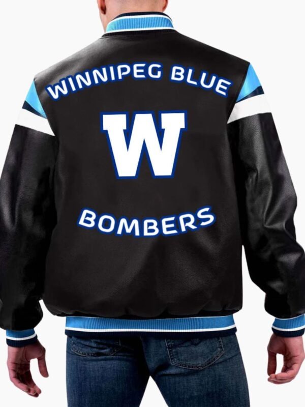 CFL Winnipeg Bomber Varsity Jacket
