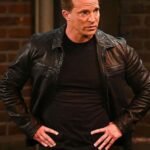 Jason Morgan General Hospital Black Leather Jacket