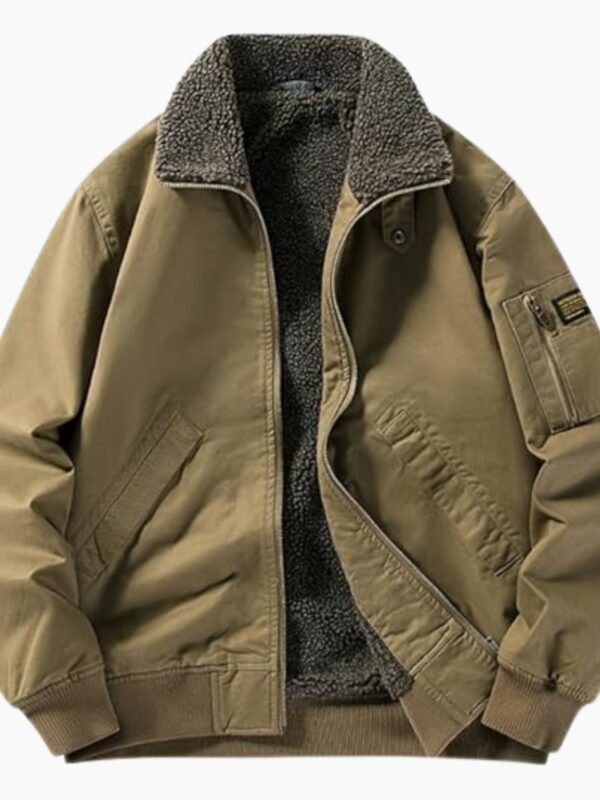 Men's Casual Military Cargo Bomber Jacket