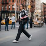 Michael Hoban American Flag USA Leather Jacket