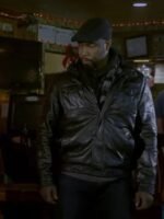 Michael Jai White Chain of Command Black Leather Jacket