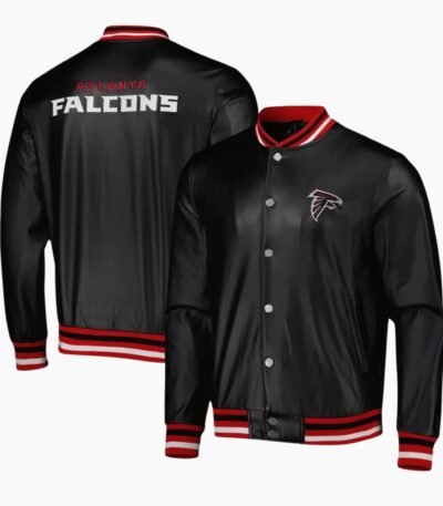 NFL Atlanta Falcons Faux leather Jacket