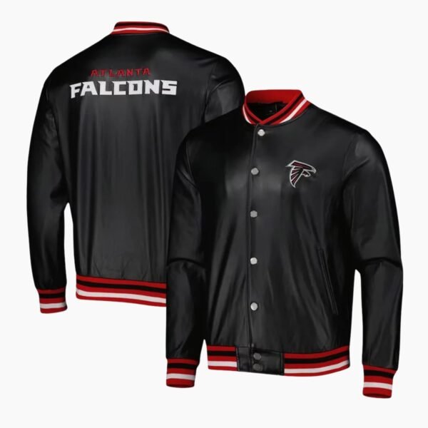 NFL Atlanta Falcons Faux leather Jacket