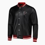 NFL Atlanta Falcons Faux leather Jacket