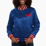 NFL Buffalo Bills Satin Varsity Jacket