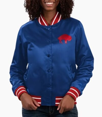 NFL Buffalo Bills Satin Varsity Jacket