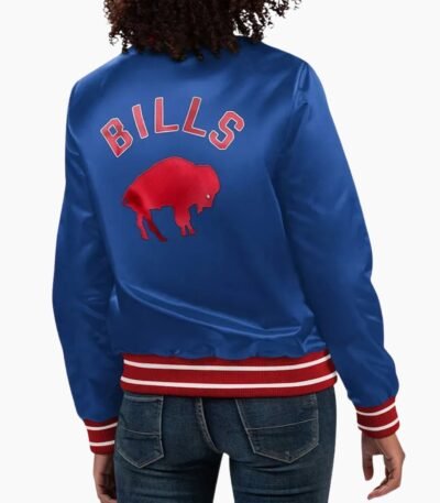 NFL Buffalo Bills Satin Varsity Jacket