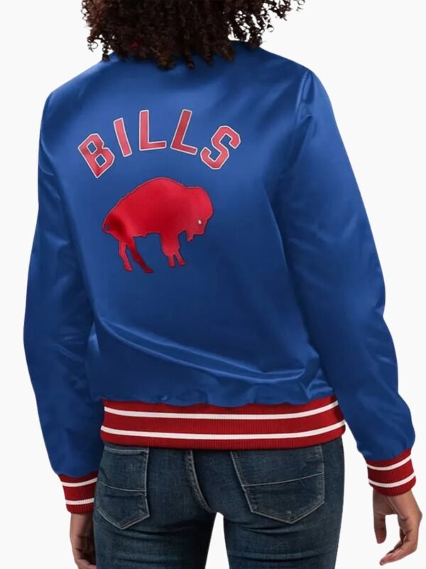 NFL Buffalo Bills Satin Varsity Jacket