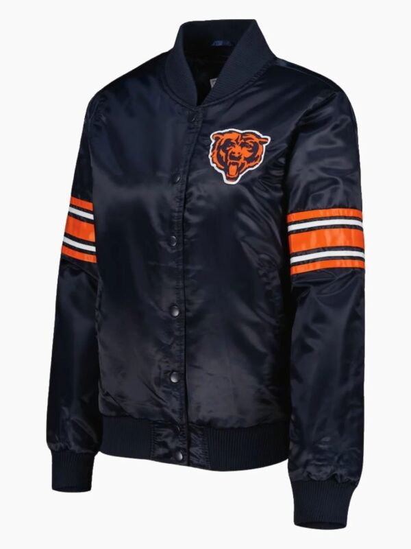 NFL Chicago Bears Satin Varsity Jacket