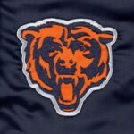 NFL Chicago Bears Satin Varsity Jacket