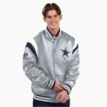 NFL Dallas Cowboys Satin Varsity Jacket