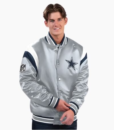 NFL Dallas Cowboys Satin Varsity Jacket