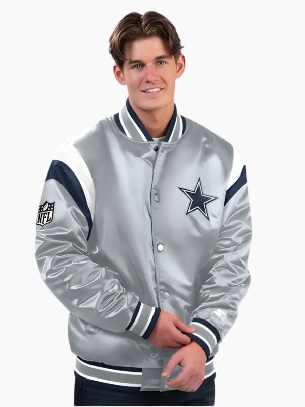 NFL Dallas Cowboys Satin Varsity Jacket