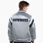 NFL Dallas Cowboys Satin Varsity Jacket