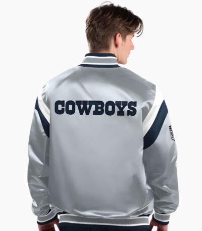 NFL Dallas Cowboys Satin Varsity Jacket