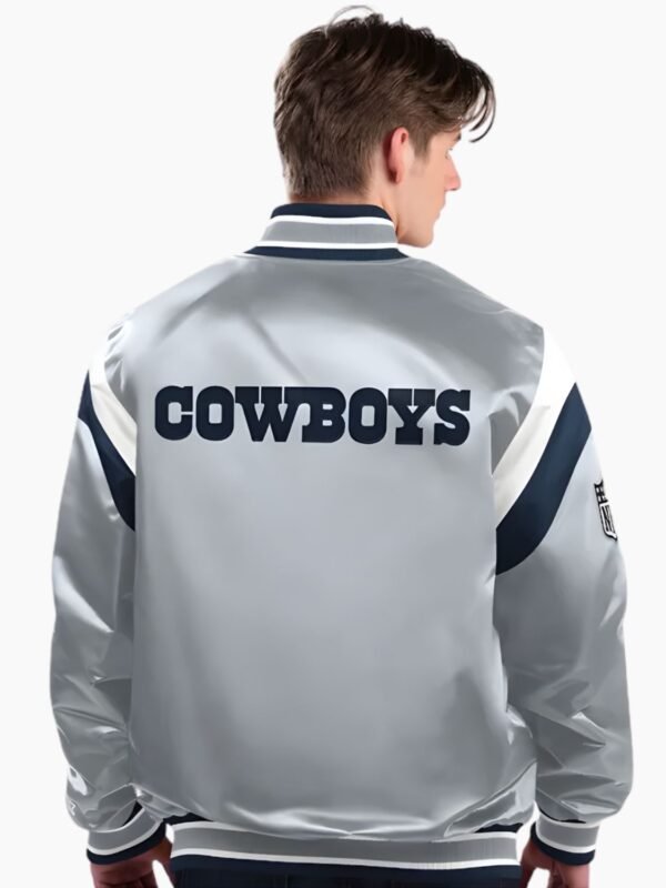 NFL Dallas Cowboys Satin Varsity Jacket