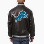 NFL Detroit Lions Full Leather Jacket