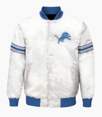 NFL Detroit Lions Satin Jacket With Unique Color