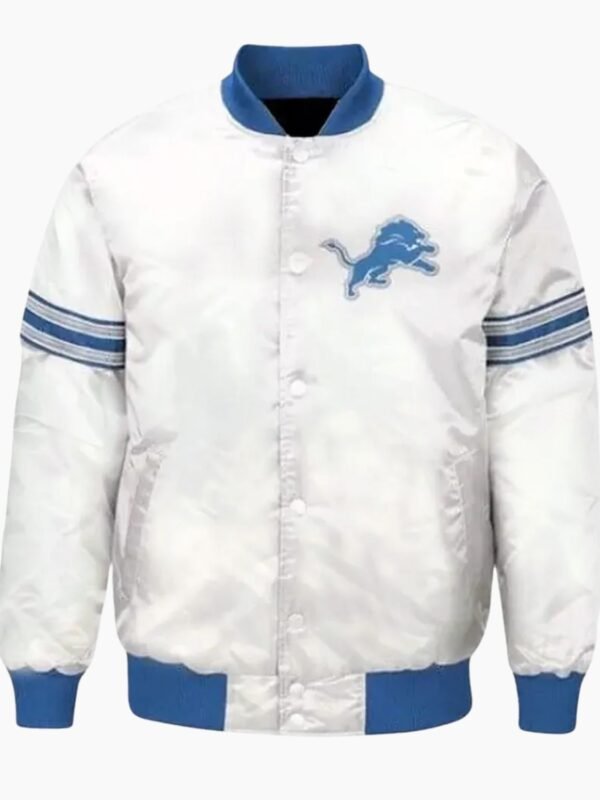 NFL Detroit Lions Satin Jacket With Unique Color