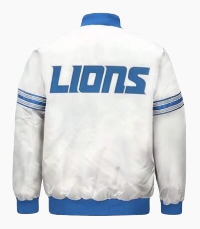 NFL Detroit Lions Satin Jacket With Unique Color