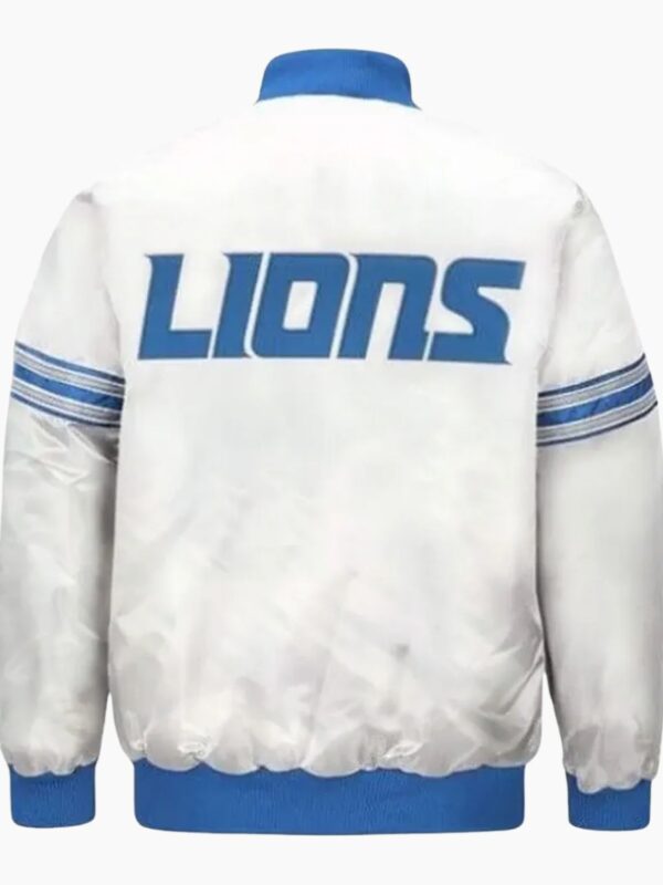 NFL Detroit Lions Satin Jacket With Unique Color