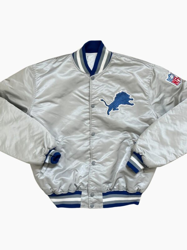 NFL Detroit Lions Satin Jacket With Unique Style