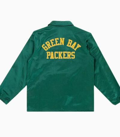 NFL Green Bay Packers Satin Varsity Jacket