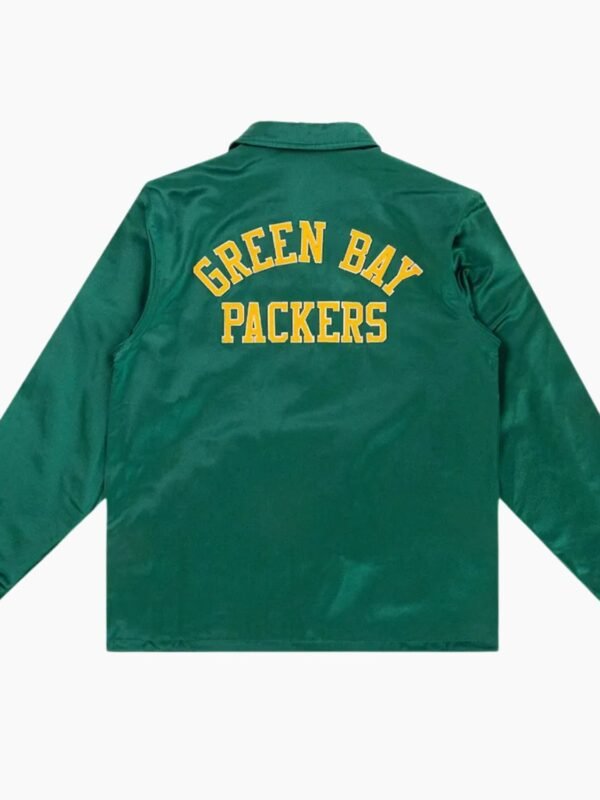 NFL Green Bay Packers Satin Varsity Jacket