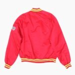 NFL Kansas City Chief Team 1990's Red Bomber Jacket
