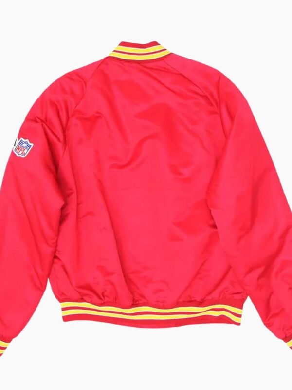 NFL Kansas City Chief Team 1990's Red Bomber Jacket