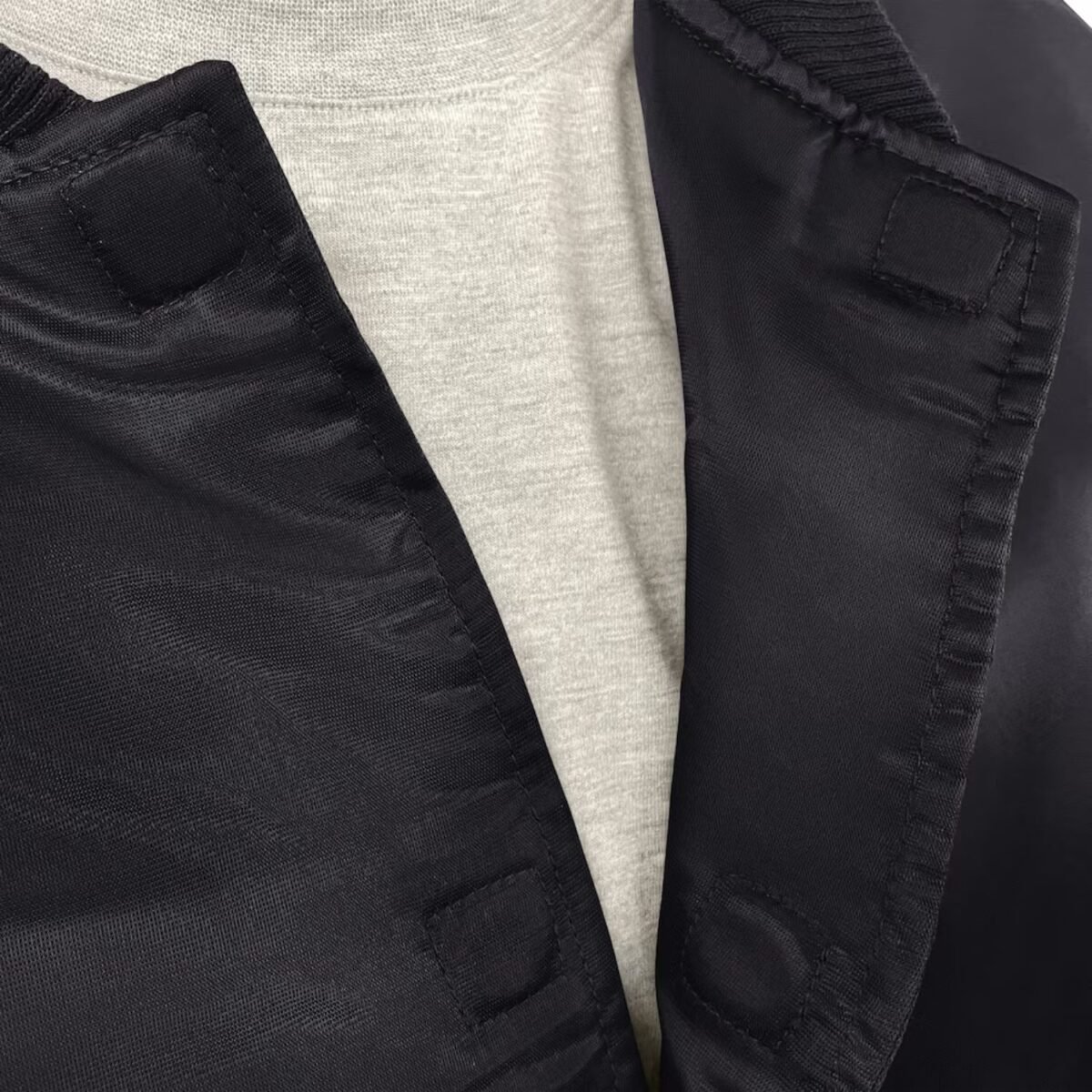 NFL Los Angeles Rams Black Satin Jacket