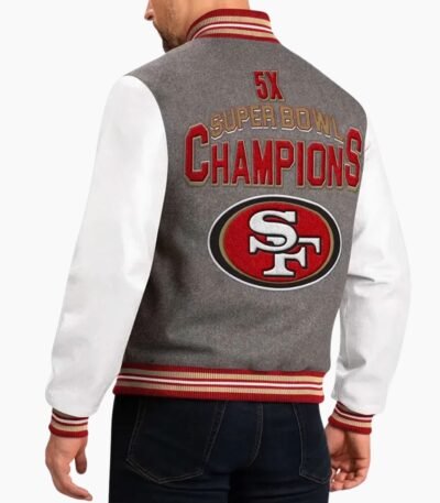 NFL Mens San Francisco 49ers Varsity Jacket