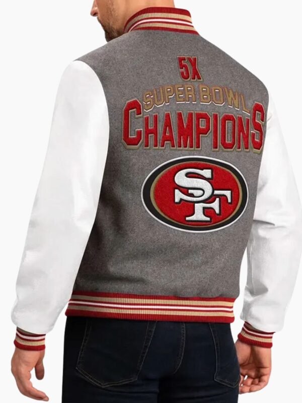 NFL Mens San Francisco 49ers Varsity Jacket