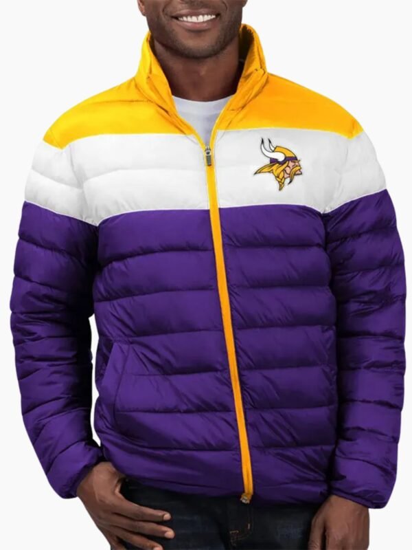 NFL Minnesota Vikings Polyester Varsity Jacket