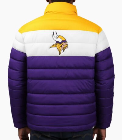 NFL Minnesota Vikings Polyester Varsity Jacket