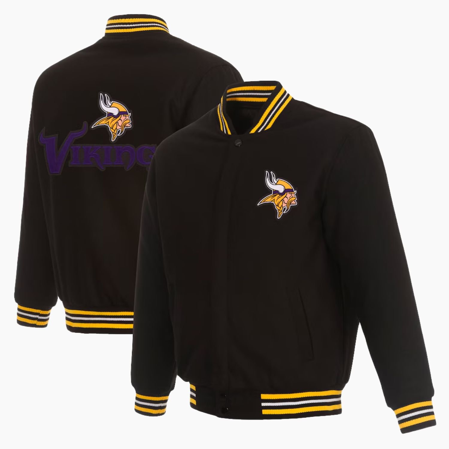 NFL Minnesota Vikings Wool Jacket NFL Minnesota Vikings Wool Jacket