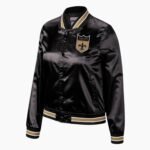 NFL New Orleans Saints Satin Varsity Jacket