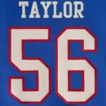 NFL New York Giants Satin Bomber Jacket