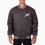NFL Philadelphia Eagles Polyester Varsity Jacket