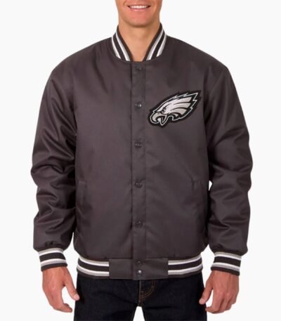 NFL Philadelphia Eagles Polyester Varsity Jacket