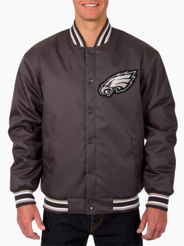 NFL Philadelphia Eagles Polyester Varsity Jacket