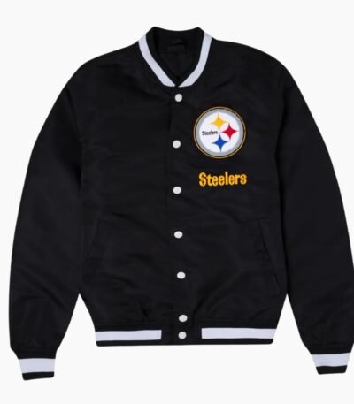 NFL Pittsburgh Steelers Nylon Varsity Jacket