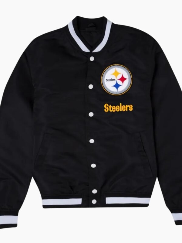 NFL Pittsburgh Steelers Nylon Varsity Jacket