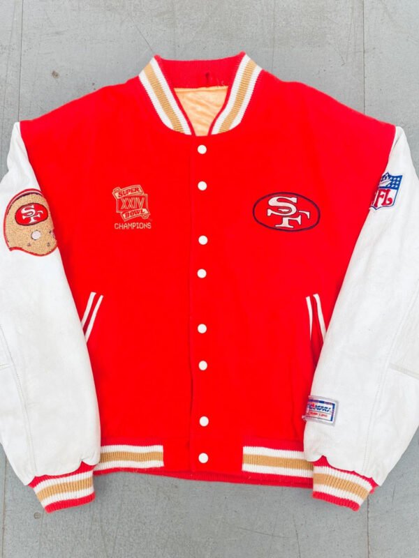NFL San Francisco 49ers 1990 Wool Varsity Jacket
