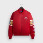 NFL San Francisco 49ers Satin Bomber Jacket