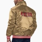 NFL San Francisco 49ers Satin Varsity Jacket