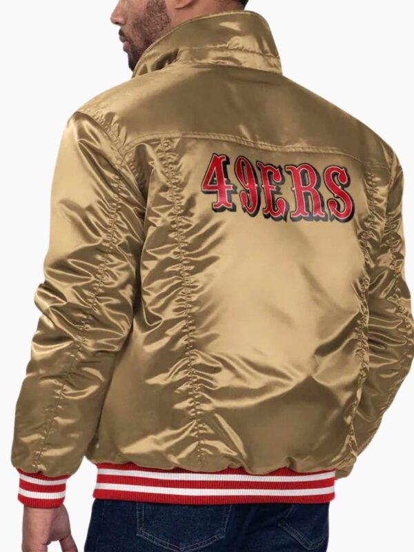 NFL San Francisco 49ers Satin Varsity Jacket
