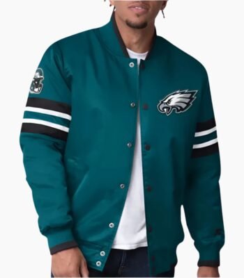 NFL Scout I Philadelphia Eagles Satin Jacket