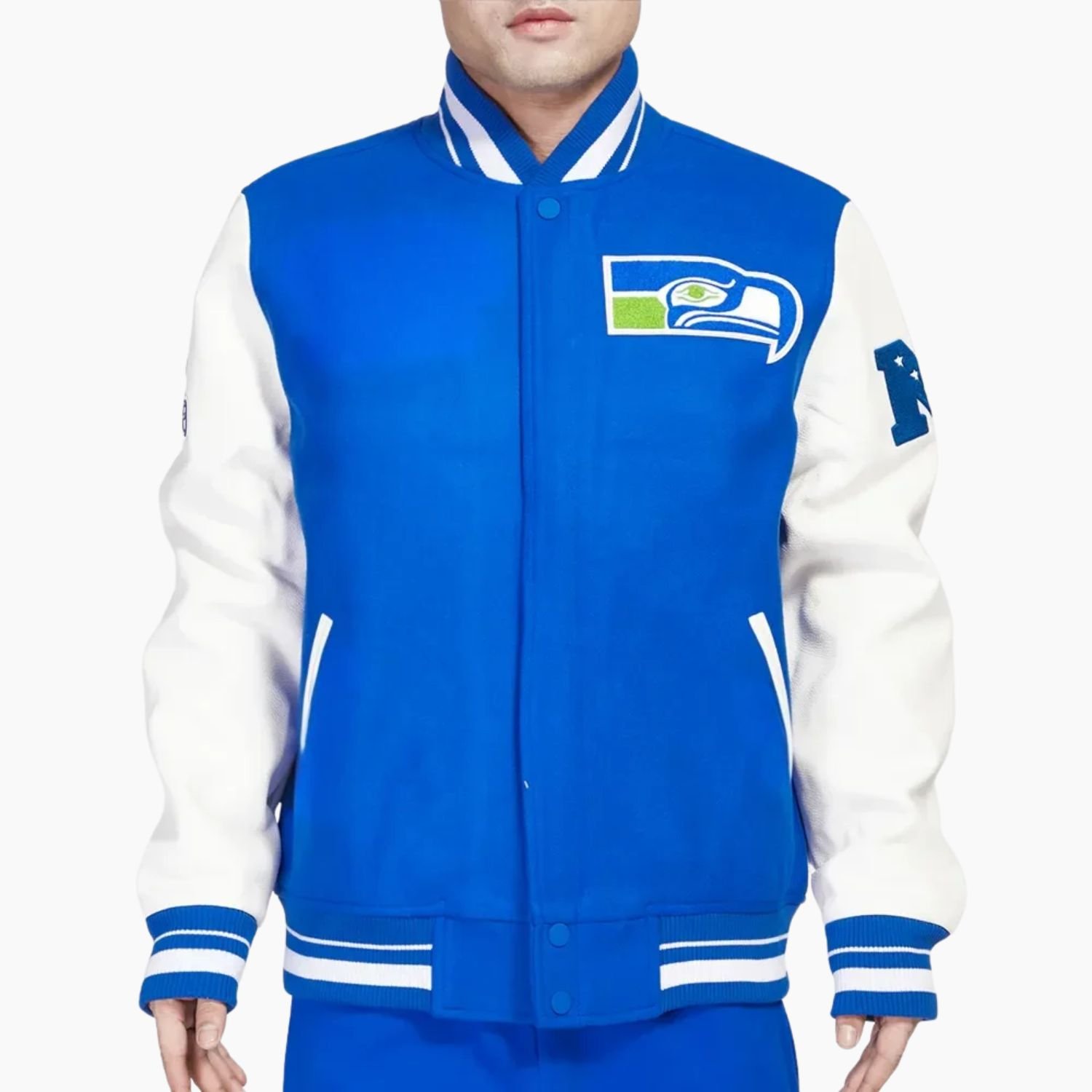 NFL Seattle Seahawks Varsity Jacket NFL Seattle Seahawks Varsity Jacket