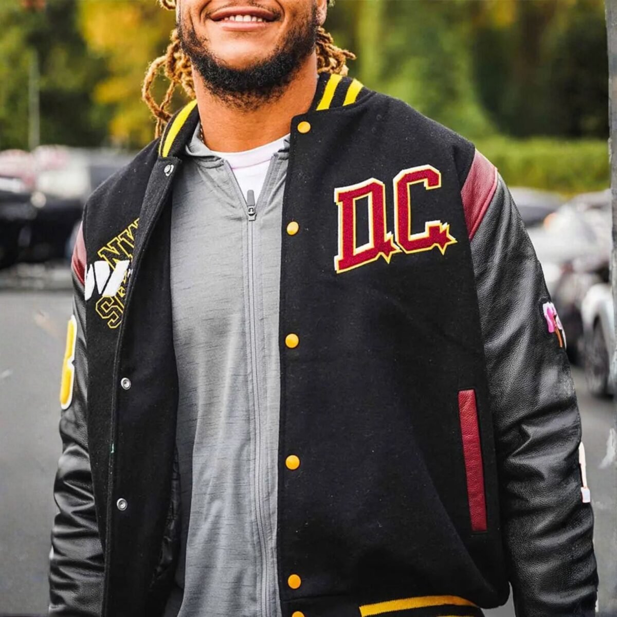 NFL Washington Commanders Wool Jacket